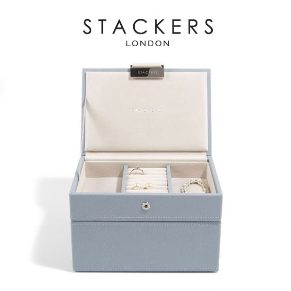 STACKERS】ミニ ジュエリーボックス 選べる2個セット 2set ダスキーブルー DuskyBlue スタッカーズ - Nature Ave.
