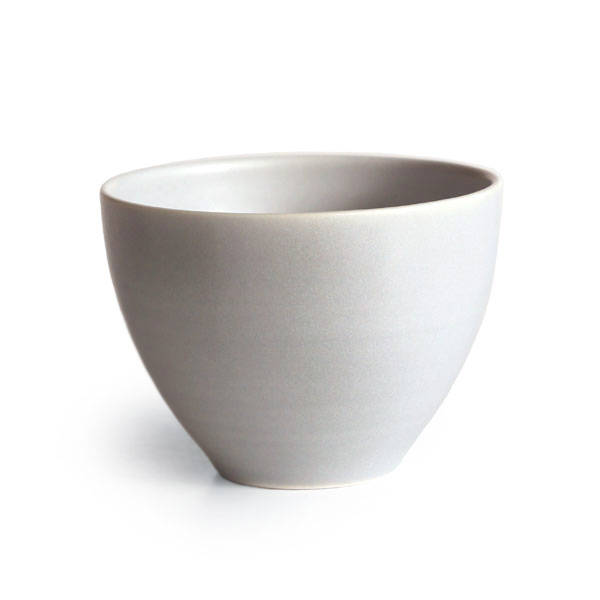SALIU】結 YUI 湯呑み 灰/グレー/グレイ/コップ/カップ/煎茶/マット/美濃焼/磁器/日本製/深山/miyama - Nature Ave.