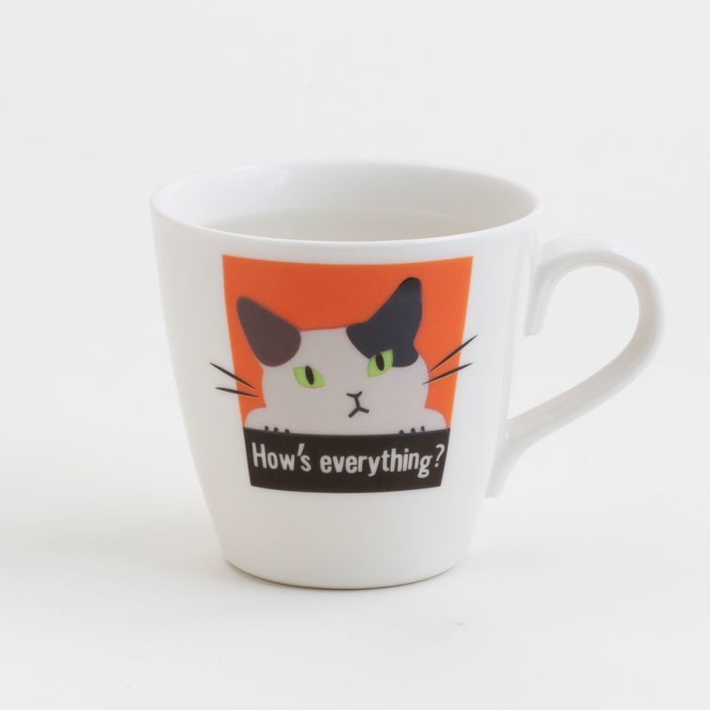 Abeille 温感マグ ミケ ネコ マグ マグカップ コップ 猫 キャット Cat かわいい 変わる Nature Ave Abeille 温感マグ ミケ ネコ マグ マグカップ コップ 猫 キャット Cat かわいい 変わる Nature Ave