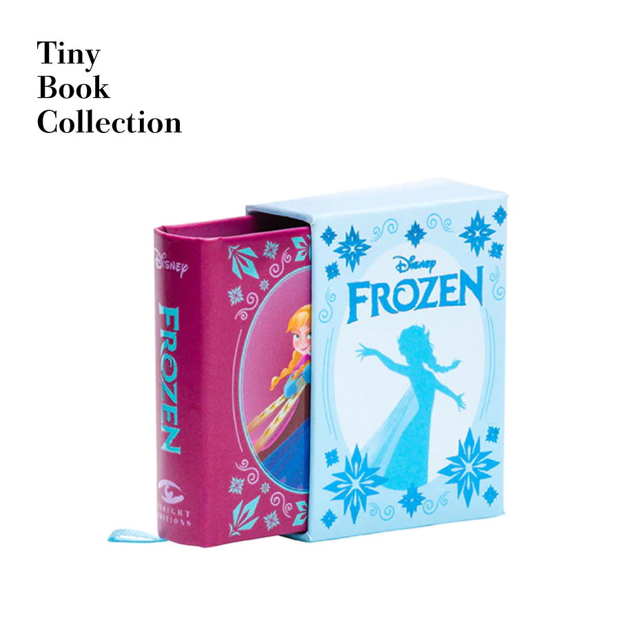 Ave.　５x４cm　Nature　ミニチュア　Book　Books　Collection　FROZEN　アナと雪の女王　】Tiny　Disney　タイニーブック　ミニ絵本