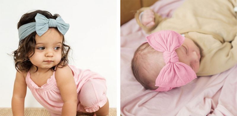 Baby Bling ベビー ヘッドバンド ヘアバンド アメリカ製 グレー ピンク ギフト 出産祝い Nature Ave Baby Bling ベビー ヘッドバンド ヘアバンド アメリカ製 グレー ピンク ギフト 出産祝い Nature Ave