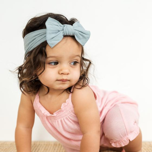 Baby Bling ベビー ヘッドバンド ヘアバンド アメリカ製 グレー ピンク ギフト 出産祝い Nature Ave Baby Bling ベビー ヘッドバンド ヘアバンド アメリカ製 グレー ピンク ギフト 出産祝い Nature Ave