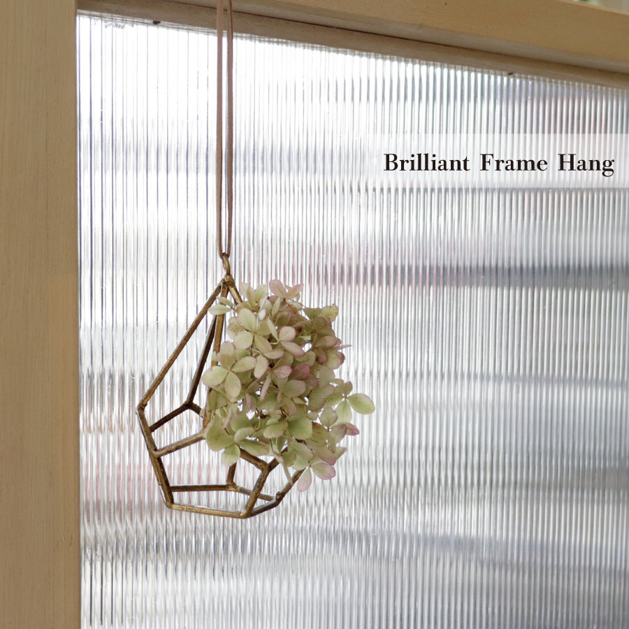 画像1: 【COVENT GARDEN】ブリリアント　フレームハング　アンティーク風　ダイアモンド　 Brilliant Frame Hang インテリア　エアプランツ (1)