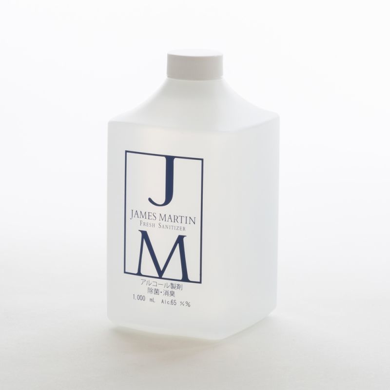 JAMES MARTIN】ジェームズマーティン フレッシュサニタイザー 詰替用 1L/除菌/消臭食中毒/ウィルス対策/殺菌 - Nature Ave.