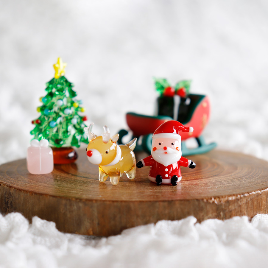 The Joy Luck Club ミニ クリスマスプレゼント ピンク プレゼント ギフト ガラス製 オブジェ クリスマス Nature Ave The Joy Luck Club ミニ クリスマスプレゼント ピンク プレゼント ギフト ガラス製 オブジェ クリスマス Nature Ave