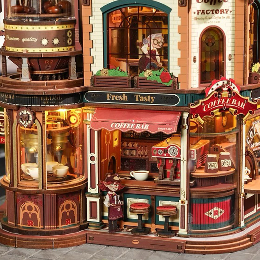 Rolife ROBOTIME ウッドパズル　手作り　DIY 大人のトイ　癒しの時間　組み立てる　キット　工作　手作りキット