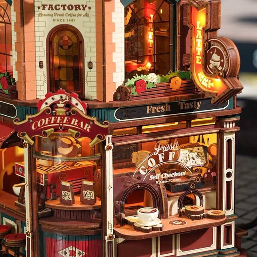 Rolife ROBOTIME ウッドパズル　手作り　DIY 大人のトイ　癒しの時間　組み立てる　キット　工作　手作りキット