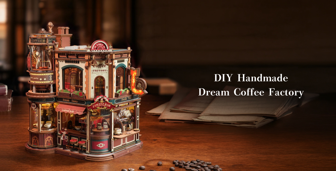 Rolife ROBOTIME ウッドパズル　手作り　DIY 大人のトイ　癒しの時間　組み立てる　キット　工作　手作りキット