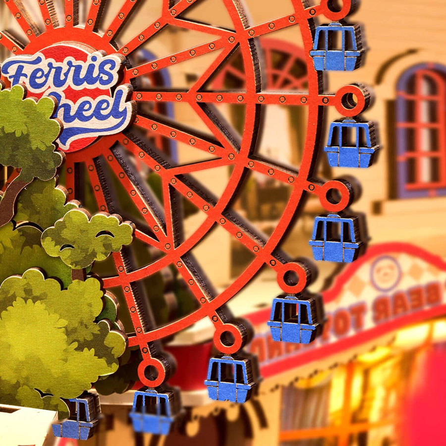 Rolife ROBOTIME ウッドパズル　手作り　DIY 大人のトイ　癒しの時間　組み立てる　キット　工作　手作りキット