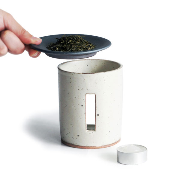 SALIU】茶香炉 さのか 粉引 美濃白川茶 陶器 ロロ 日本製 Nature Ave.