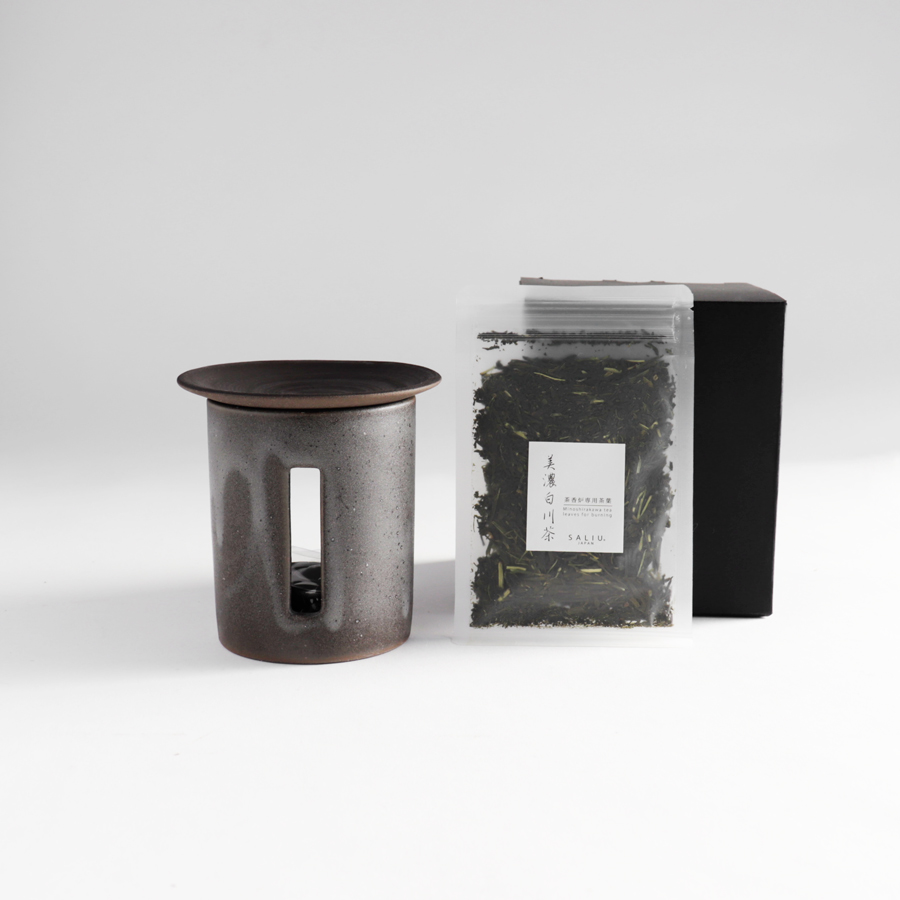 SALIU 茶香炉 さのか サビ 日本製 箱入 通販