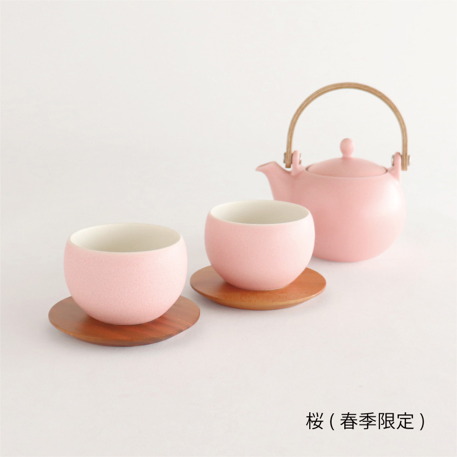 SALIU】結 YUI 土瓶 急須 330ml カップ 掛け分け ギフト 5点Set