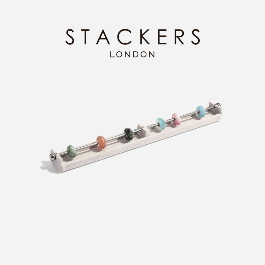 【STACKERS】チャームバー　Long ベルベット　チャームビーズ　パンドラ　ジュエリーボックス　アクセサリー収納　スタッカーズ　ロンドン