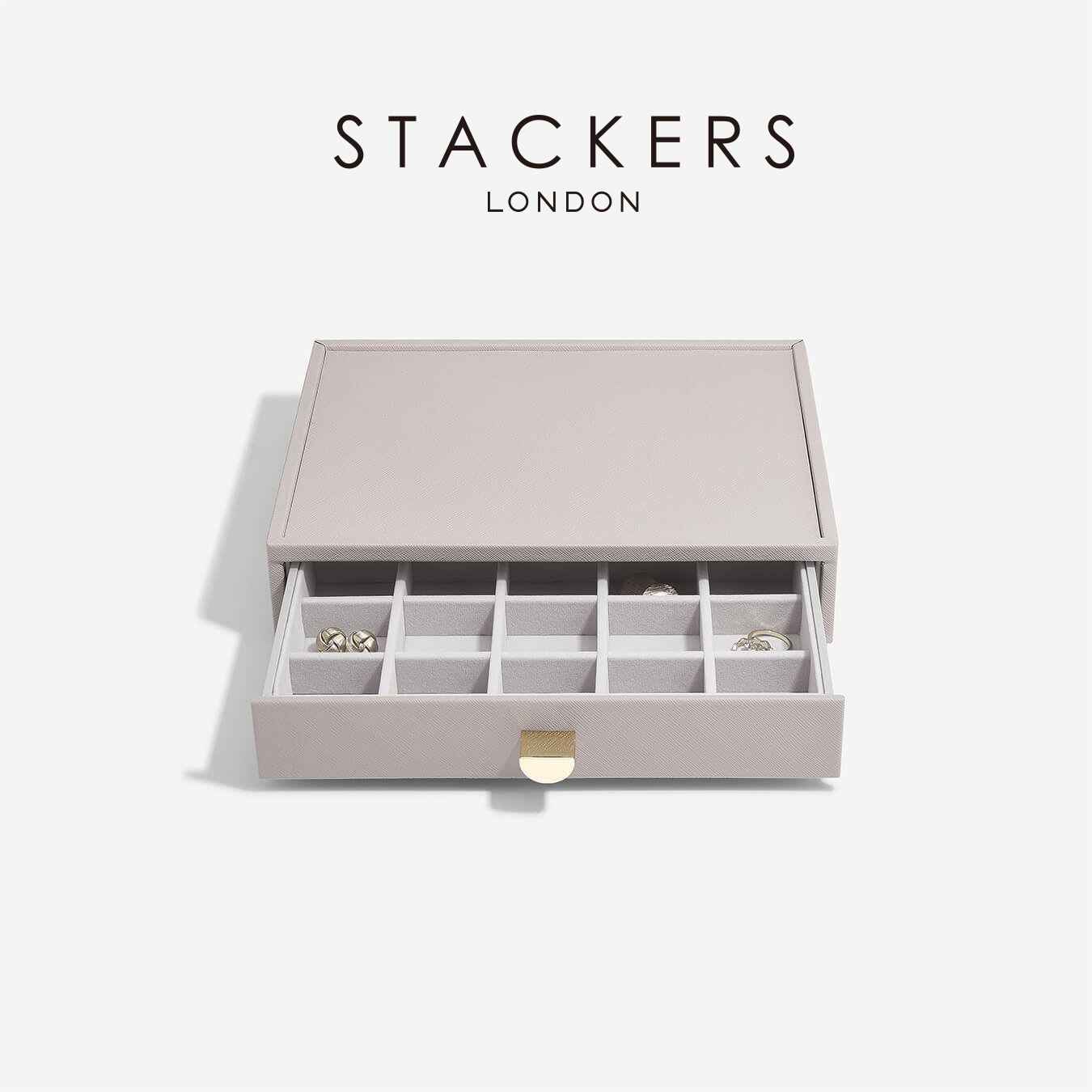 【STACKERS】スタッカーズ ジュエリーボックス TAUPE CLASSIC