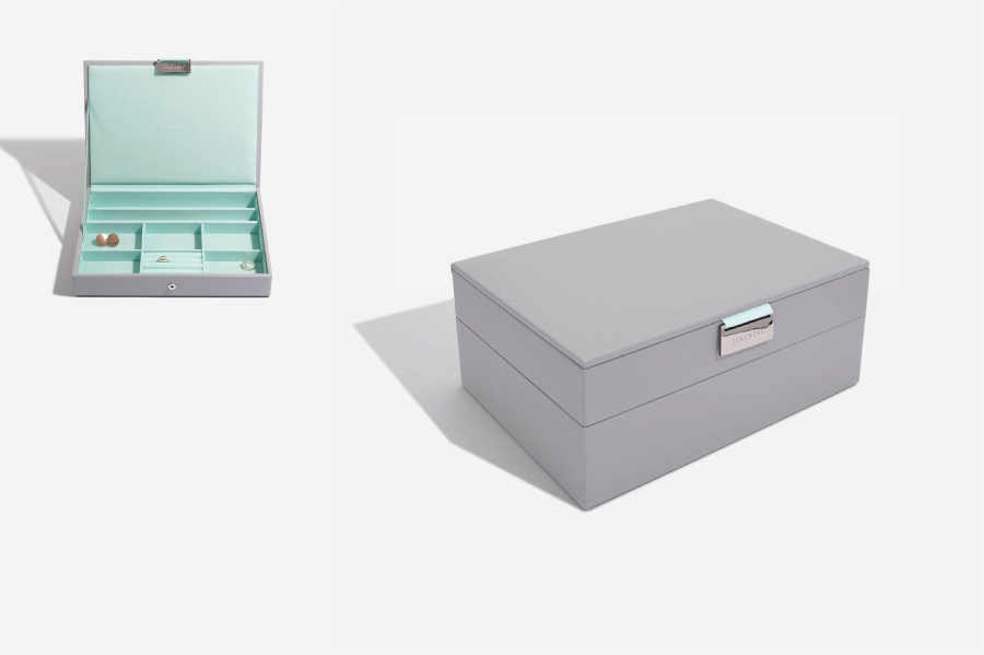 グレー＆ミント