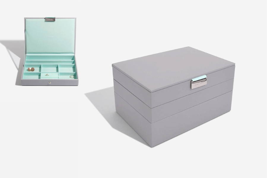 グレー＆ミント