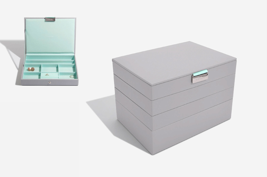 グレー＆ミント