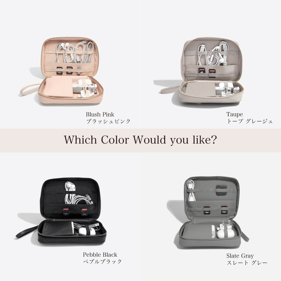 画像7: 【STACKERS】ケーブル収納バッグ  Cable Tidy メンズ スレートグレー  Men's  Slate Gray スタッカーズ (7)