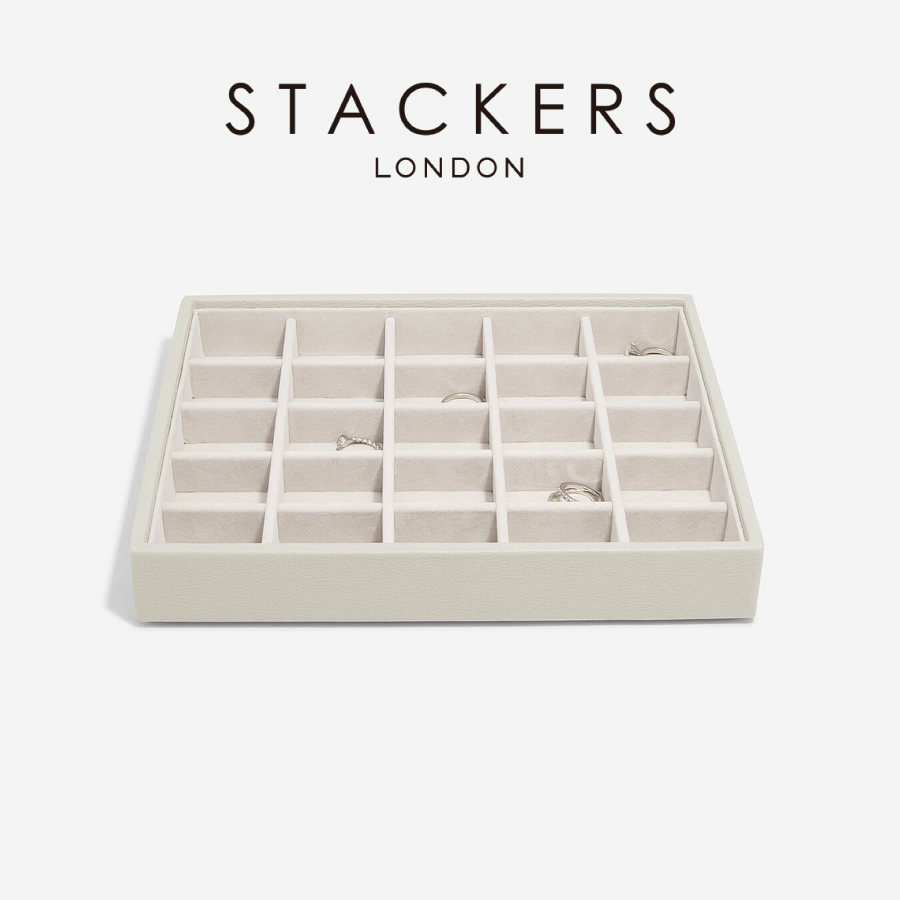 画像1: 【STACKERS】クラシック ジュエリーボックス  25sec オートミール Oatmeal スタッカーズ ロンドン イギリス (1)