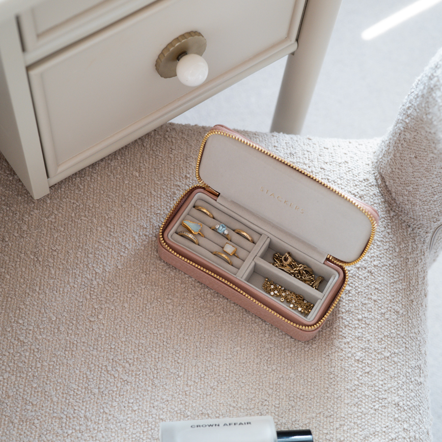 画像12: 【STACKERS】トラベル ジュエリーボックス M Travel M パテントローズ Patent Rose トラベルM スタッカーズ ロンドン (12)