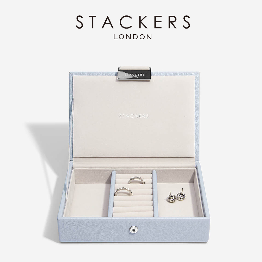 画像1: 【STACKERS】ミニ ジュエリーボックス Lid ラベンダー lavender パープル　ライトパープル (1)