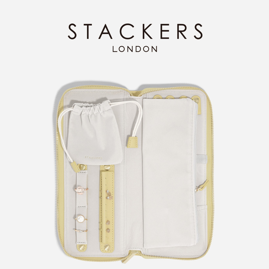 【STACKERS】ジュエリーロール Jewellery Roll  イエロー Yellow  スタッカーズ