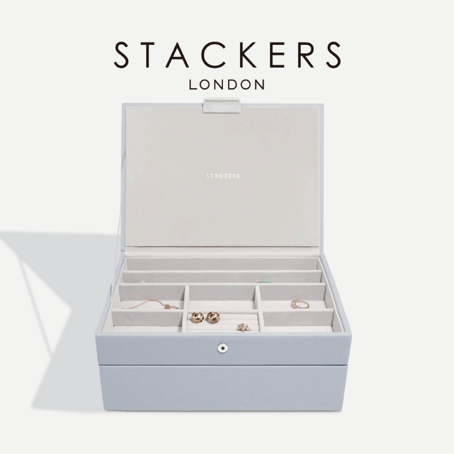 【STACKERS】クラシック　ジュエリーボックス　選べる2個セット 2set　ラベンダー　Lavender　スタッカーズ